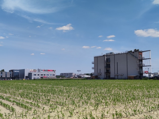 Diałka usługowa bezpośrednio przy S-8